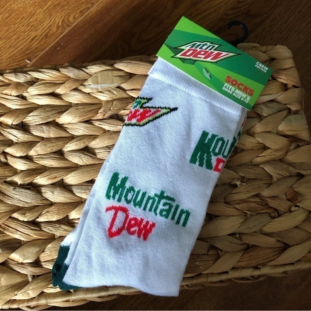 Mountain Dew food crew socks